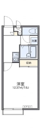 レオパレスグリーンハートの物件間取画像